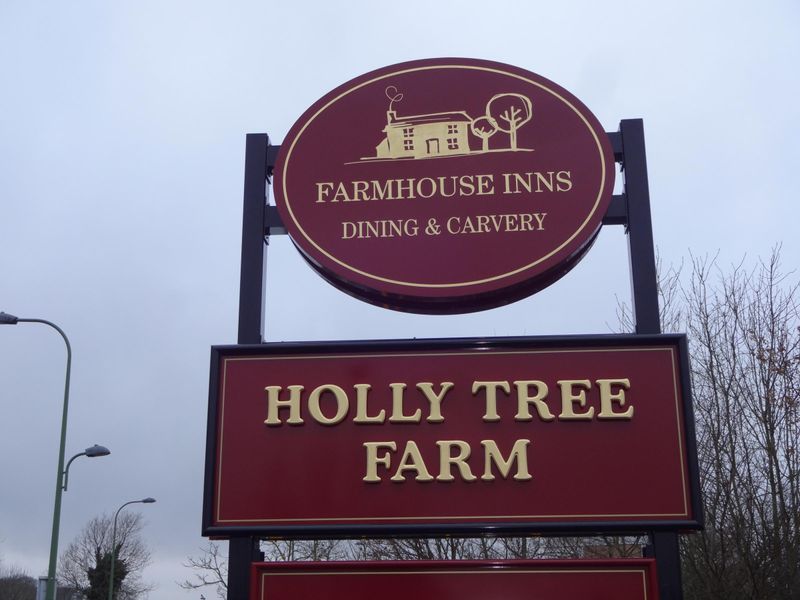 Pub sign December 2017. (Sign). Published on 20-12-2017 