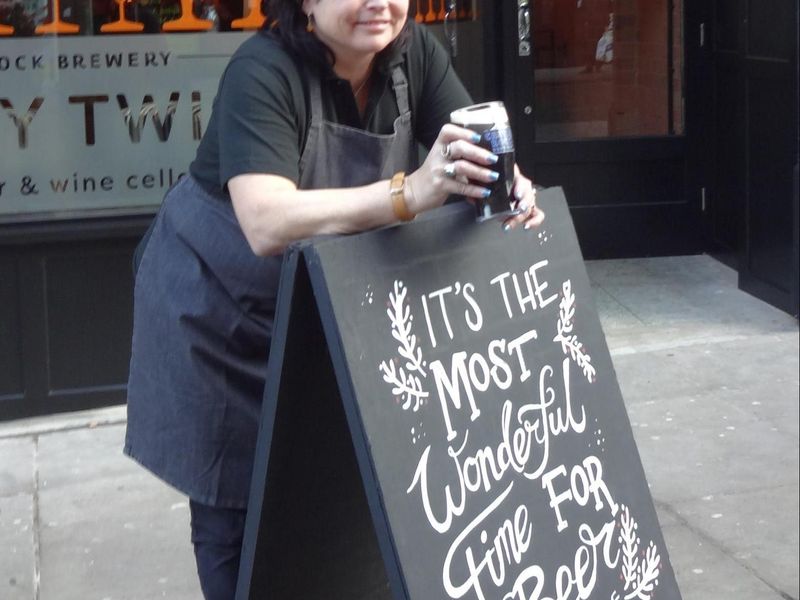 Yvette Marshall, licensee, on opening day 19 December 2017. (Publican). Published on 20-12-2017