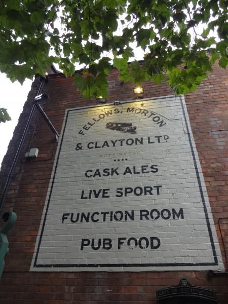 wall sign September 2018. (Pub, External). Published on 09-10-2018