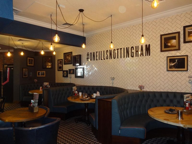 'Lounge' style area at rear of pub April 2019. Published on 09-04-2019