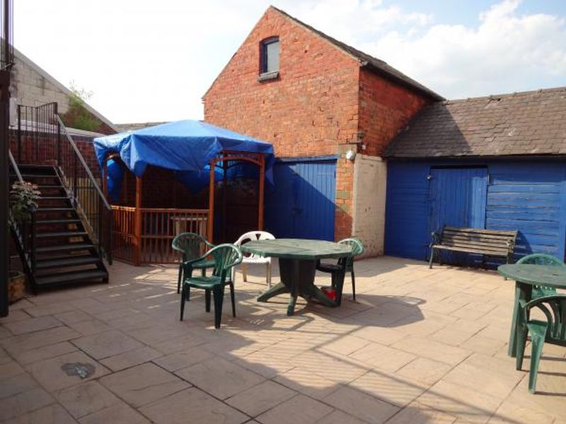 Rear courtyard July 2013. Published on 18-02-2015