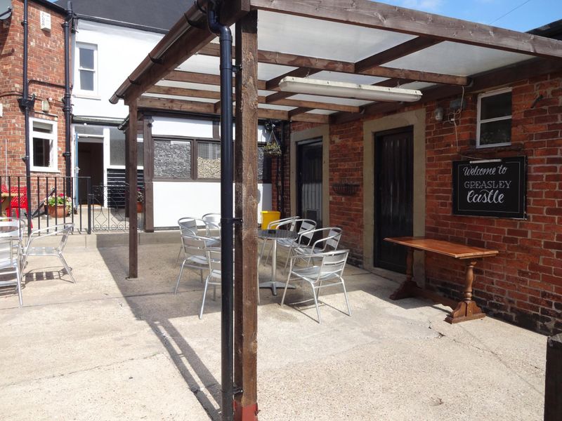 Rear patio area August 2019. (Garden). Published on 29-08-2019