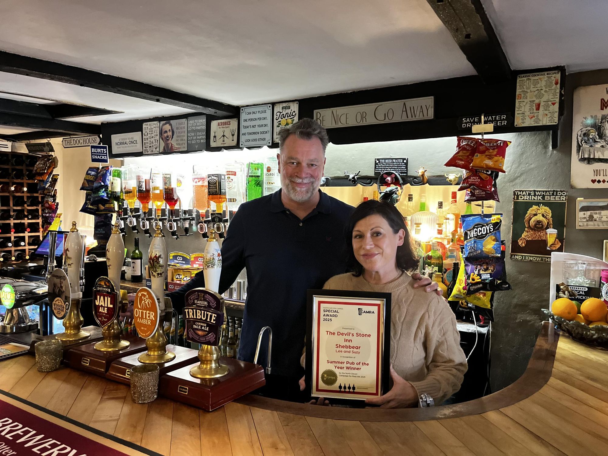 North Devon CAMRA Summer pub 2025. (Publican, Award). Published on 04-11-2025