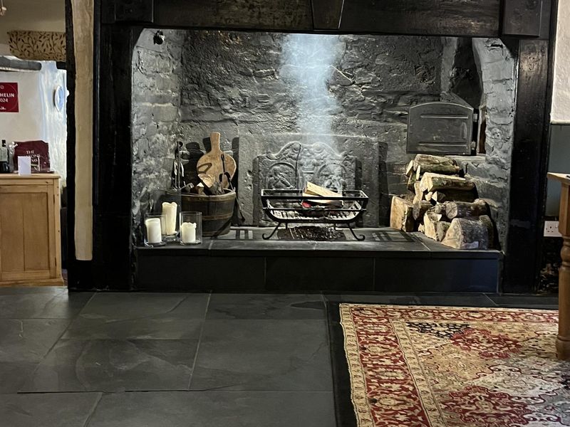 Pub fireplace. (Pub, Bar). Published on 27-03-2025 