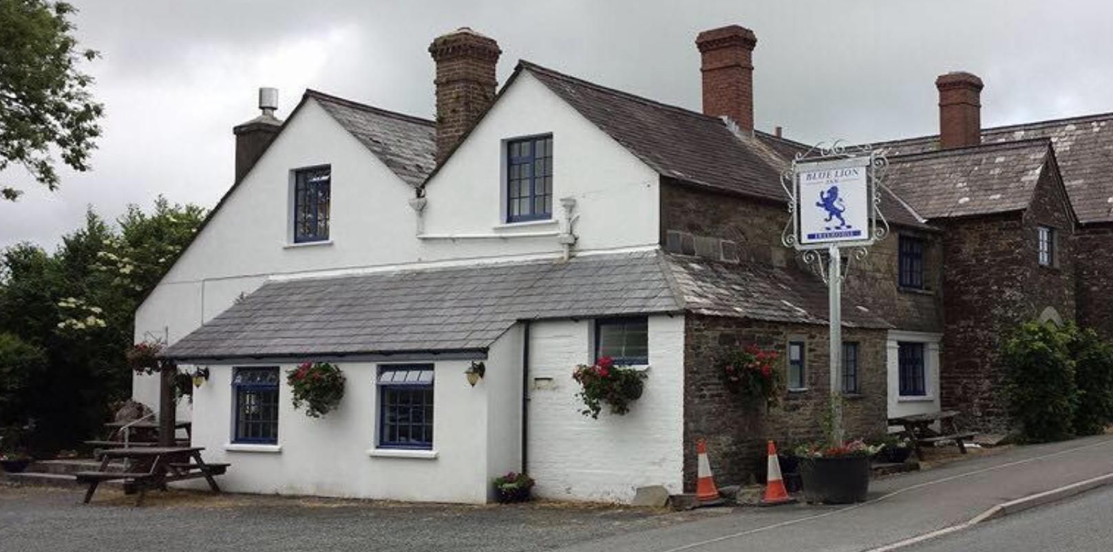 Blue Lion Lewdown. (Pub, Key). Published on 01-01-1970