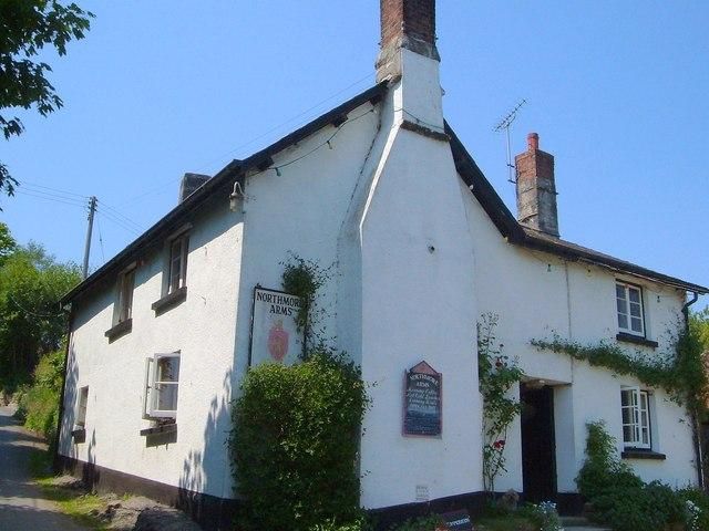 Northmore Arms Throwleigh. (Pub, Key). Published on 01-01-1970