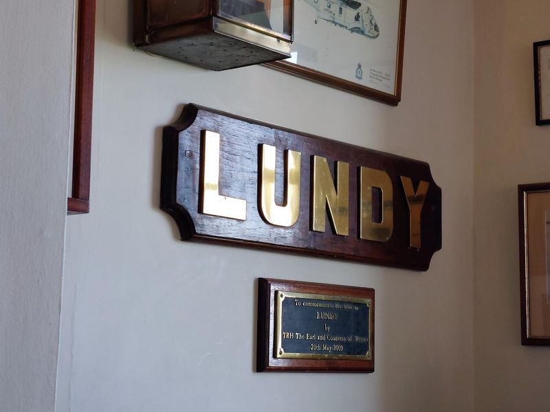 Lundy Sign. (Pub, Bar). Published on 01-09-2022
