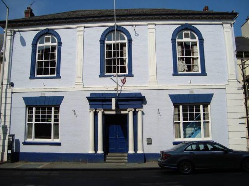 Conservative Club at Barnstaple. (Pub, External, Key). Published on 01-01-1970