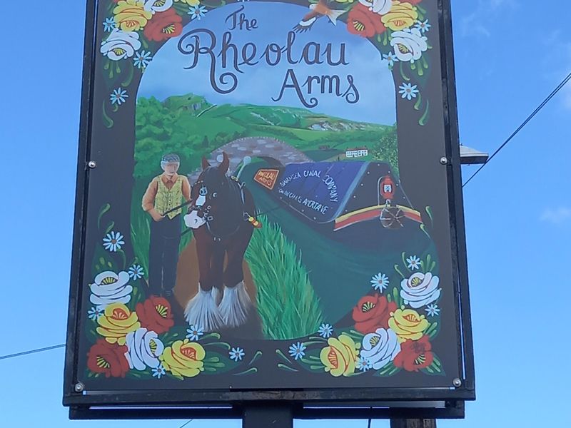 Rheolau Arms, Abercrave. (External, Sign). Published on 15-08-2024