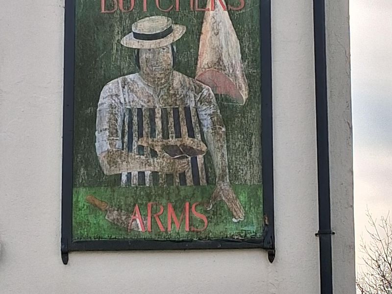 Butchers at Alltwen, Pontardawe. (External, Sign). Published on 09-03-2025
