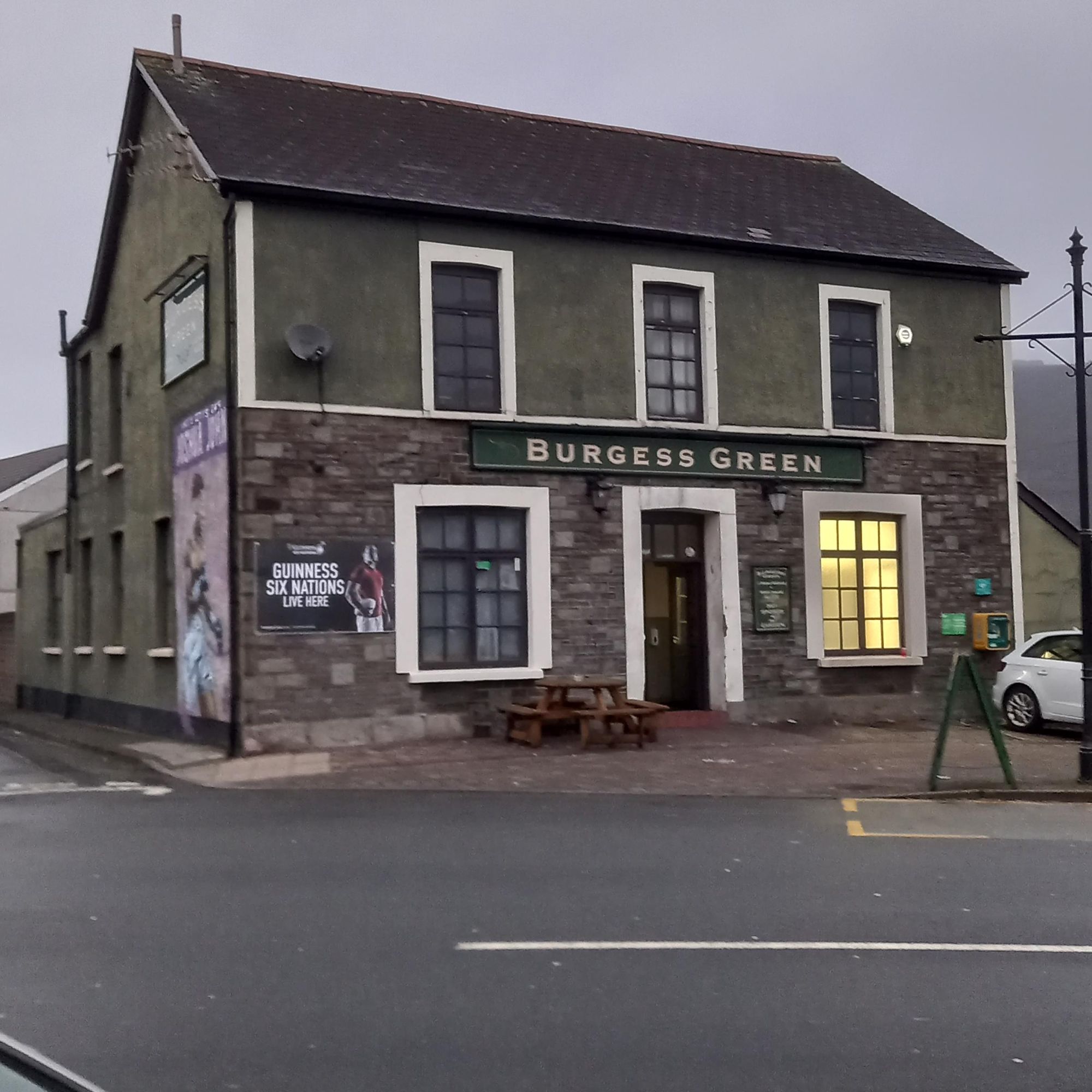 Burgess Green, Aberavon, Port Talbot. (Pub, External, Key). Published on 05-02-2024