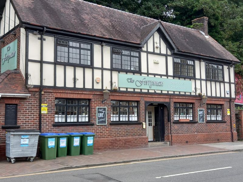 Ferryman, Briton Ferry. (Pub, External, Key). Published on 14-08-2023