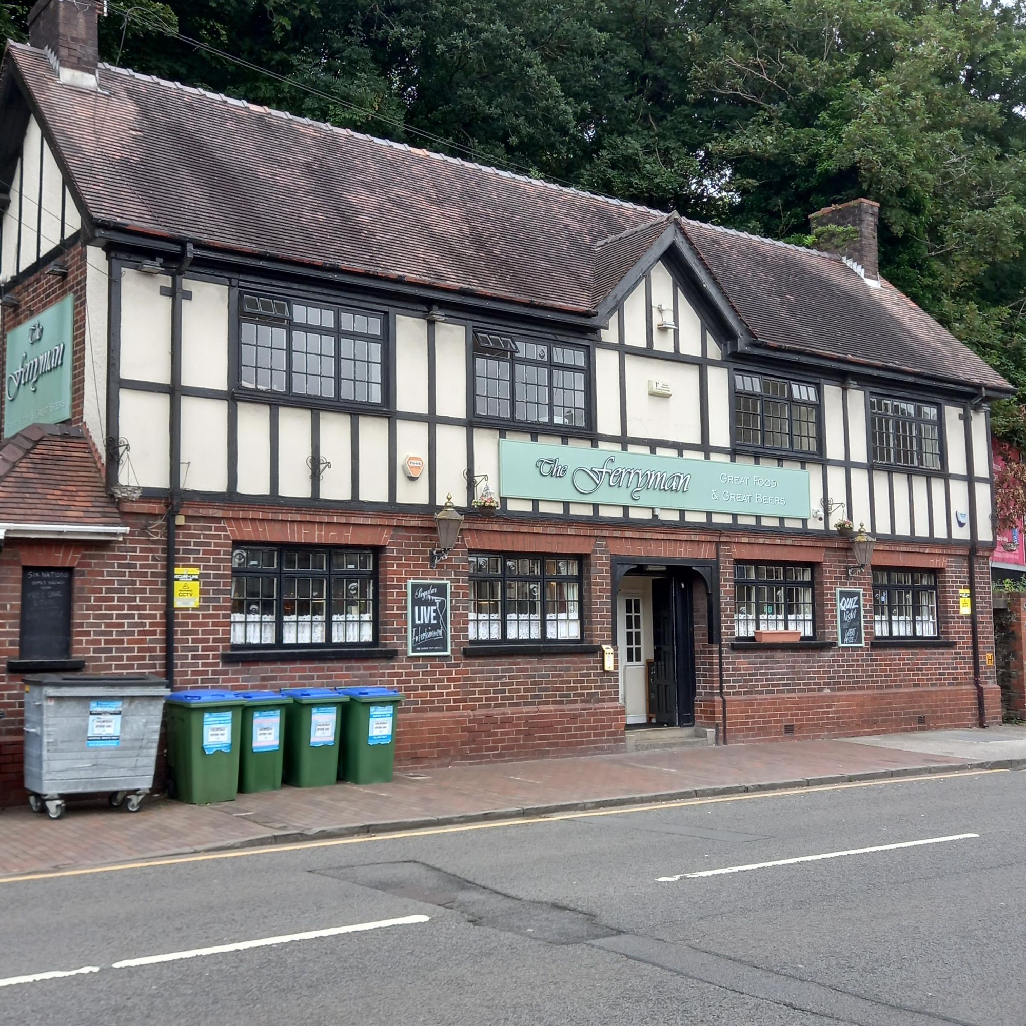 Ferryman, Briton Ferry. (Pub, External, Key). Published on 14-08-2023