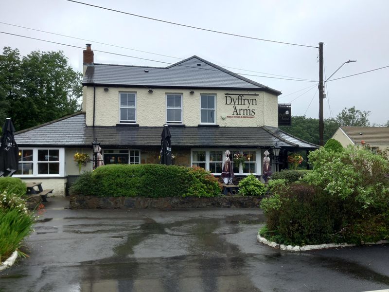 Dyffryn Arms, Bryncoch. (Pub, External, Restaurant, Garden). Published on 04-08-2023 