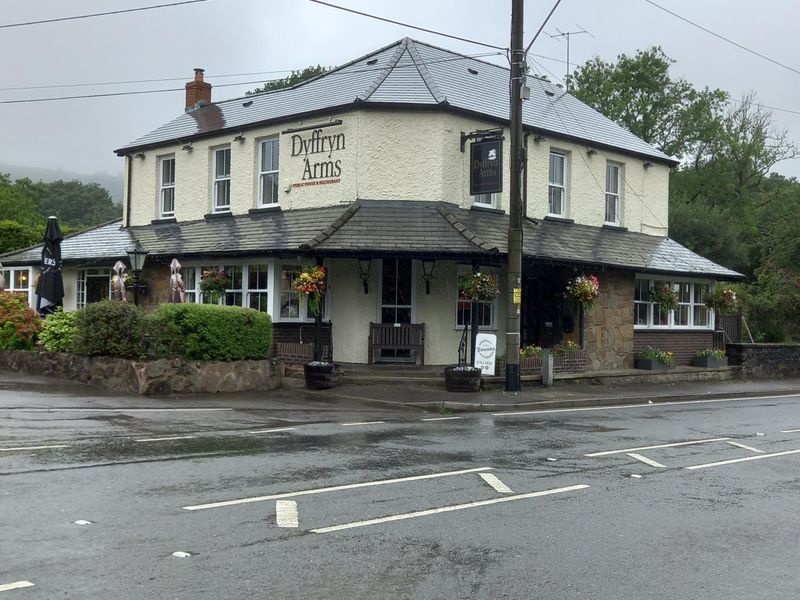 Dyffryn Arms, Bryncoch. (Pub, External, Restaurant, Key). Published on 04-08-2023 