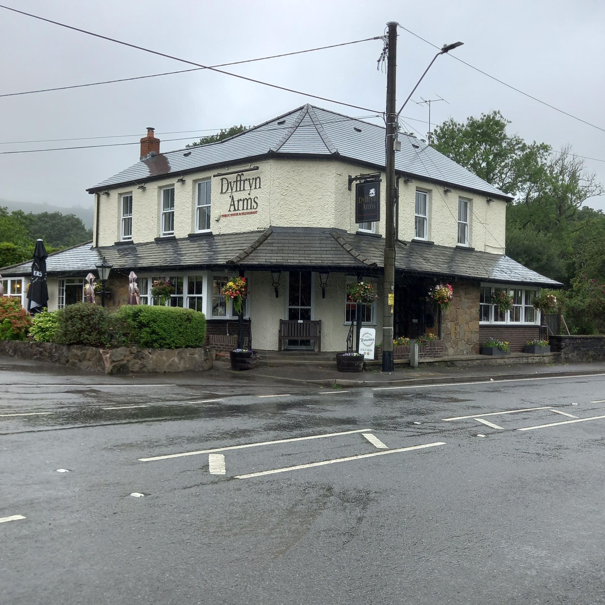 Dyffryn Arms, Bryncoch. (Pub, External, Restaurant, Key). Published on 04-08-2023