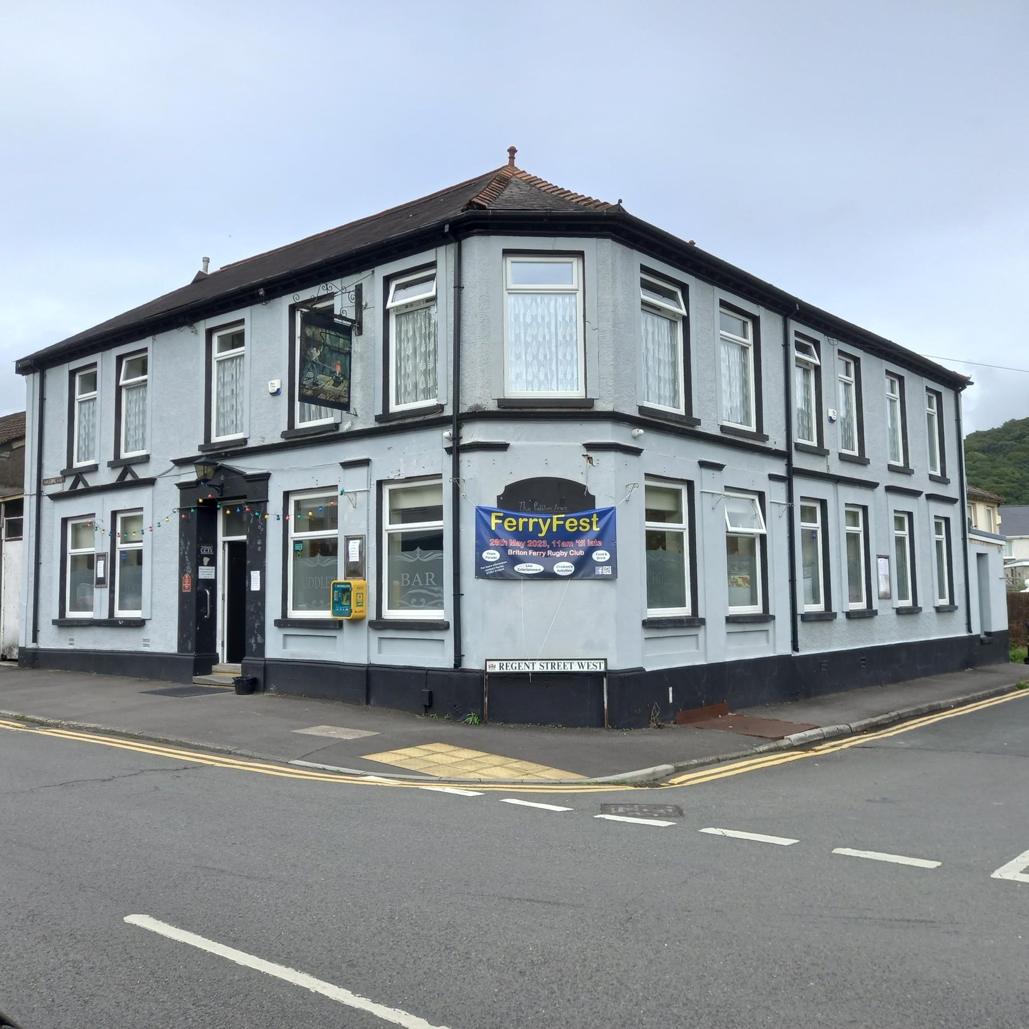 Puddlers Arms, Briton Ferry. (Pub, External, Key). Published on 14-08-2023