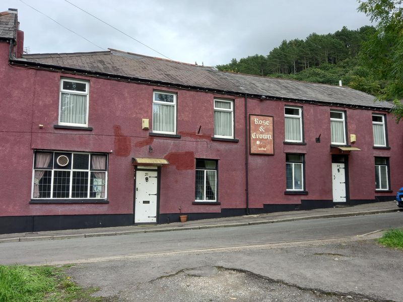 Rose and Crown, Briton Ferry. (Pub, External, Key). Published on 14-08-2023