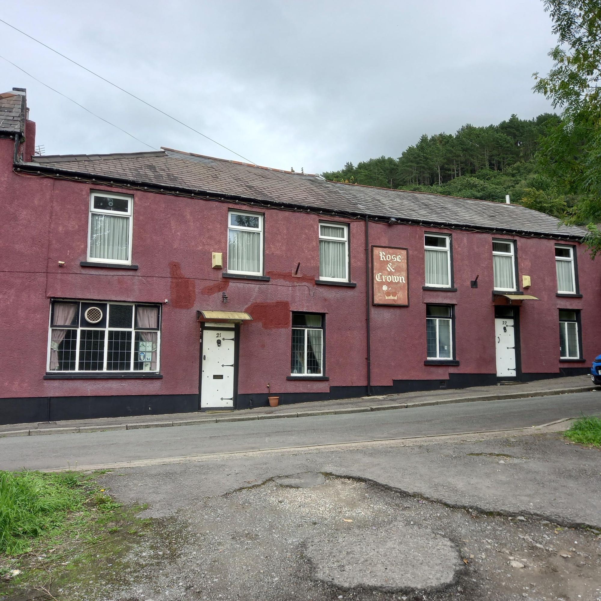 Rose and Crown, Briton Ferry. (Pub, External, Key). Published on 14-08-2023