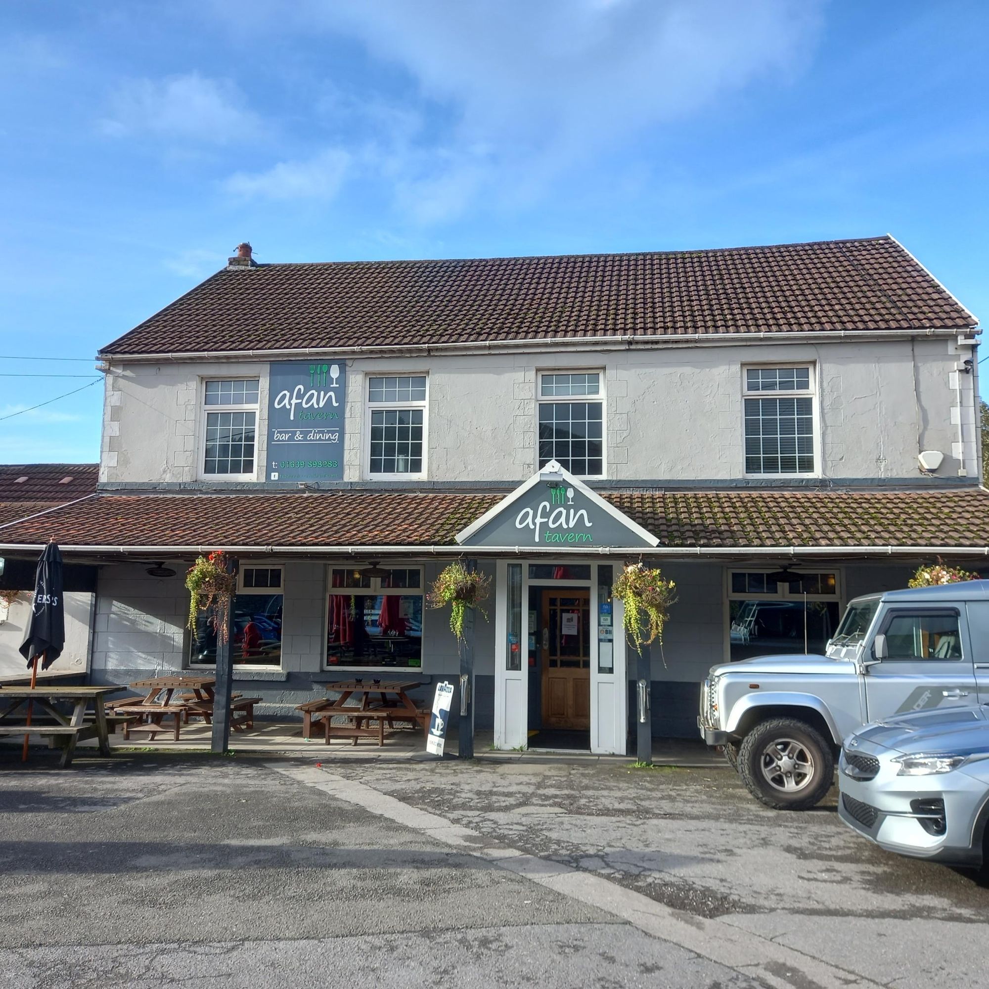 Afan Tavern, Cwmafan. (Pub, External, Restaurant, Garden, Key). Published on 25-10-2023