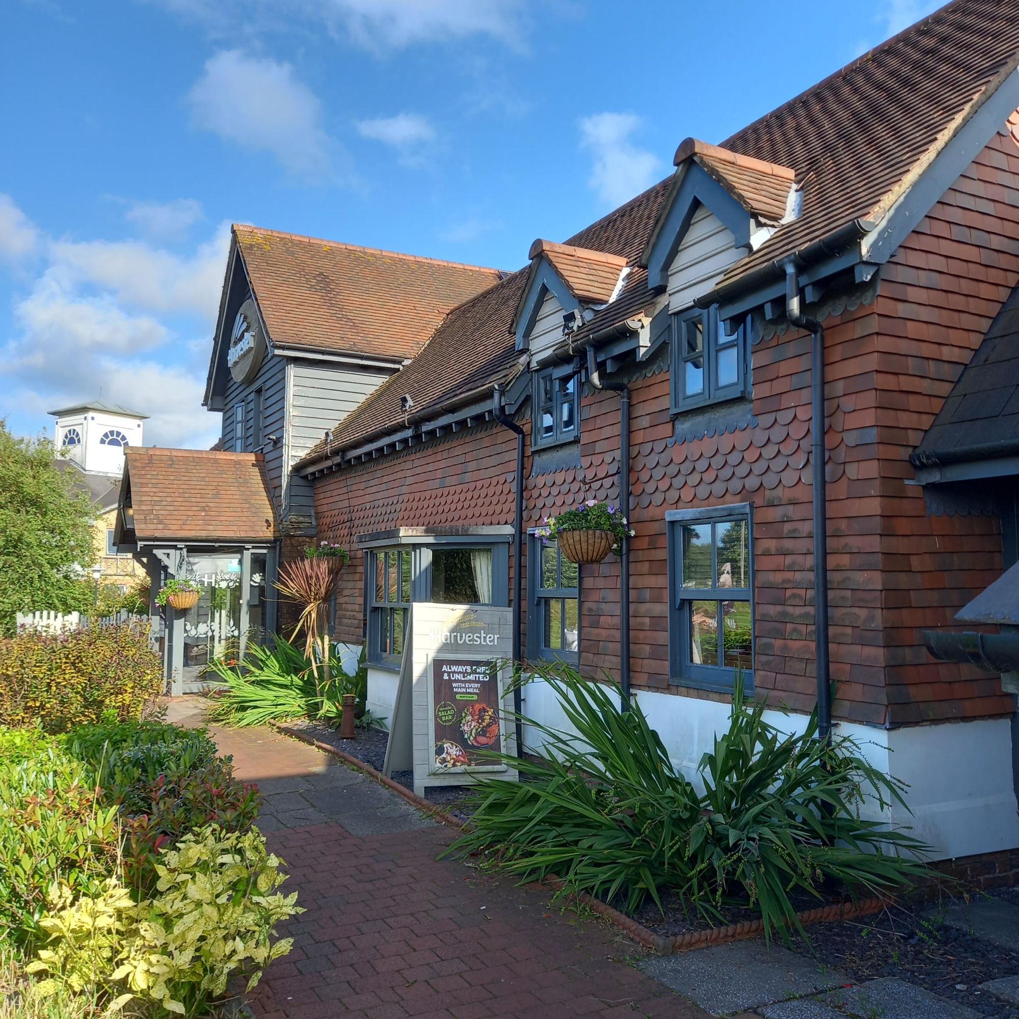 Harvester Llandarcy. (Pub, External, Restaurant, Key). Published on 14-08-2024