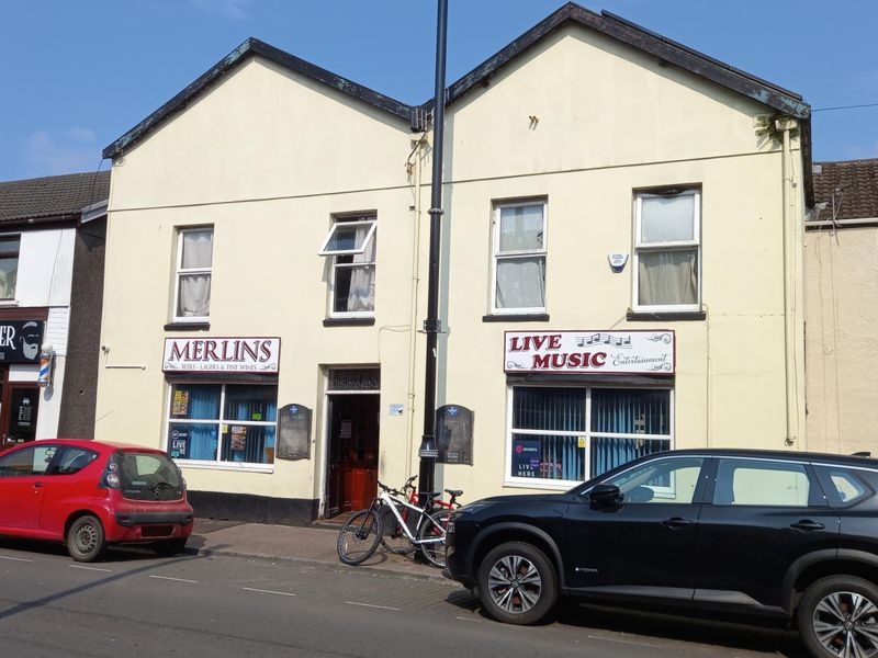 Merlins, Neath. (Pub, External, Key). Published on 12-05-2024 