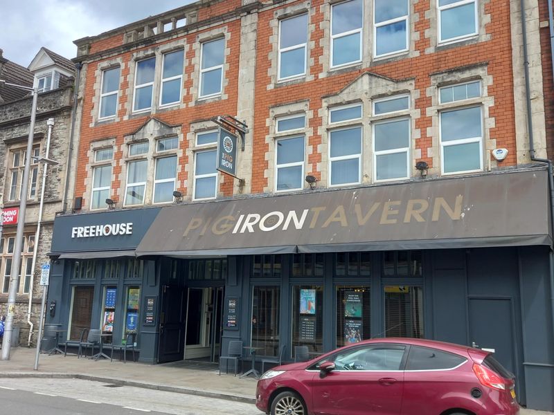 Pig Iron Tavern, Port Talbot. (Pub, External, Key). Published on 28-06-2024