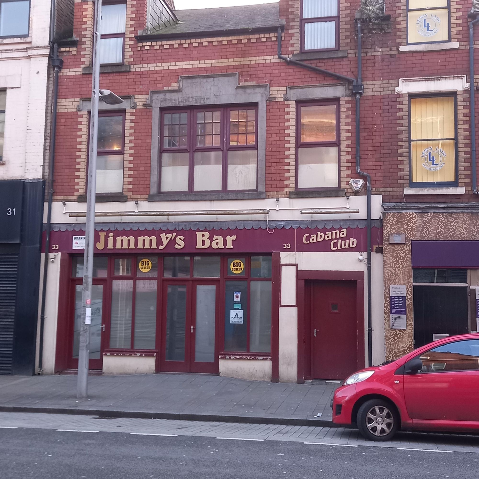 Jimmy's Bar, Port Talbot. (External). Published on 12-02-2024