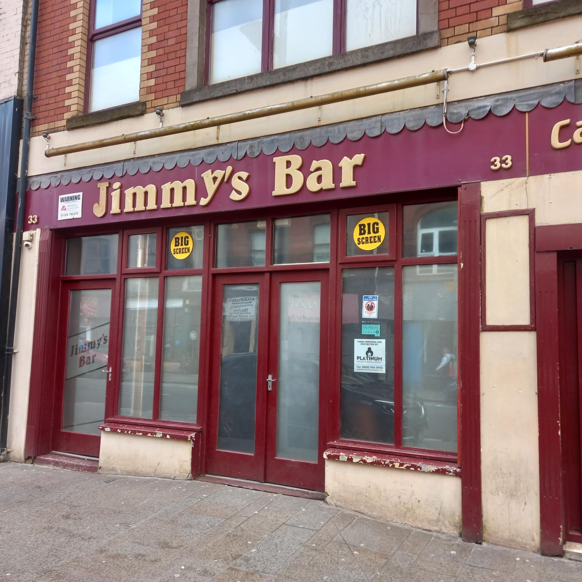 Jimmy's Bar, Port Talbot. (External, Key). Published on 12-02-2024