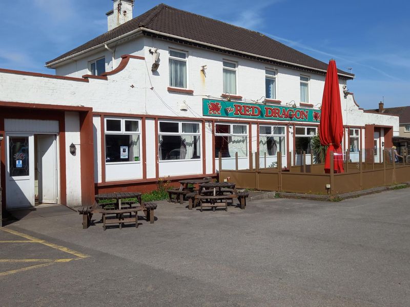 red Dragon, Sandfields, Port Talbot. (Pub, External, Key). Published on 03-05-2023