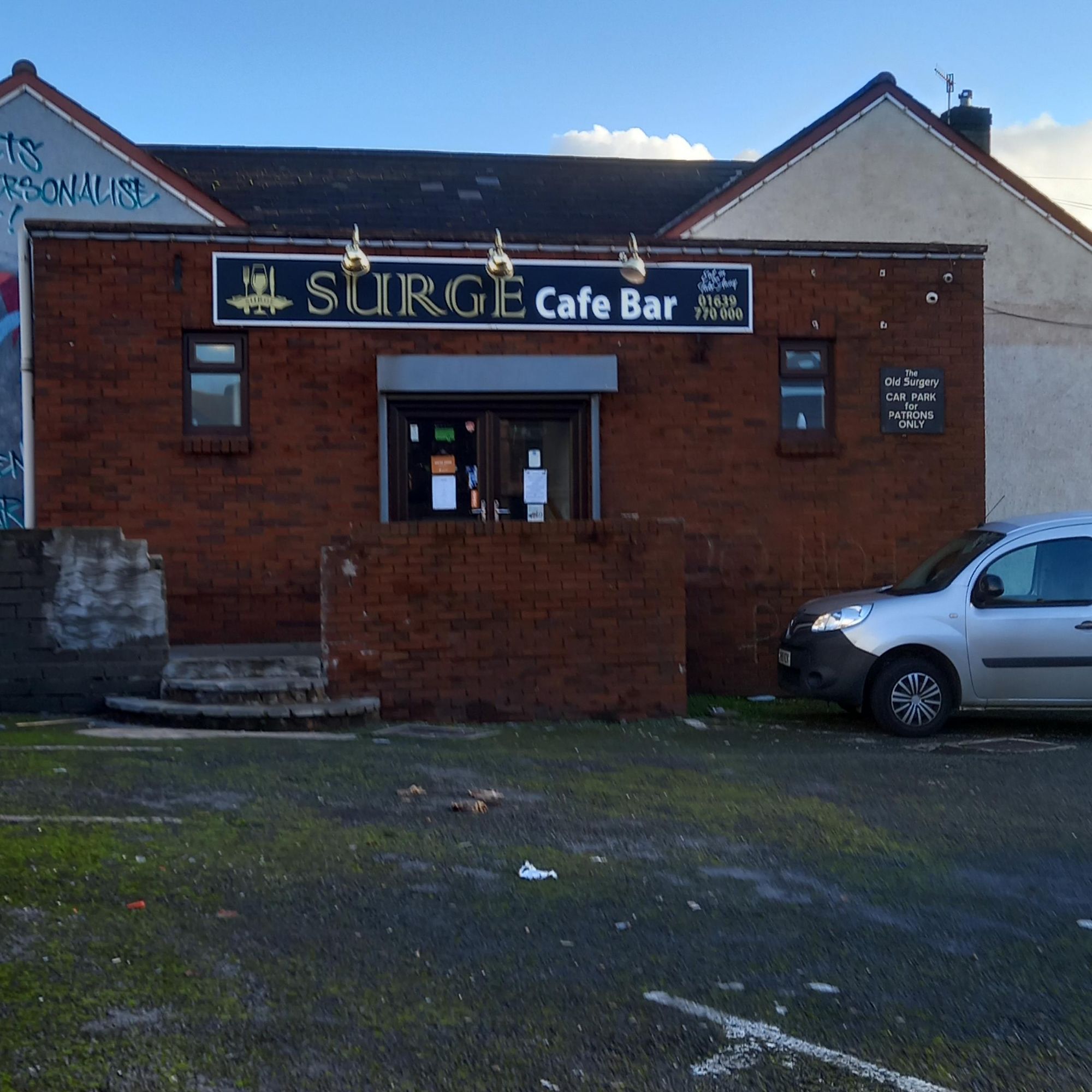 Surge Cafe Bar, Taibach, Port Talbot. (External, Bar, Restaurant, Key). Published on 11-11-2023