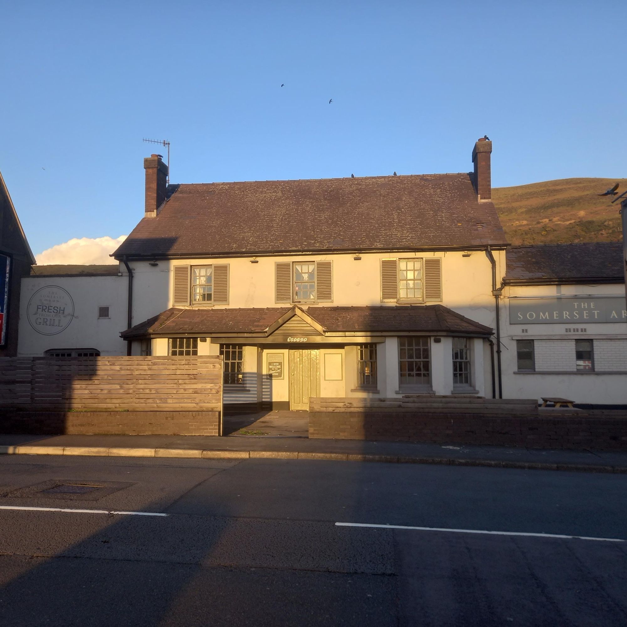 Somerset Arms, Taibach, Port Talbot. (Pub, External, Restaurant, Key). Published on 11-11-2023