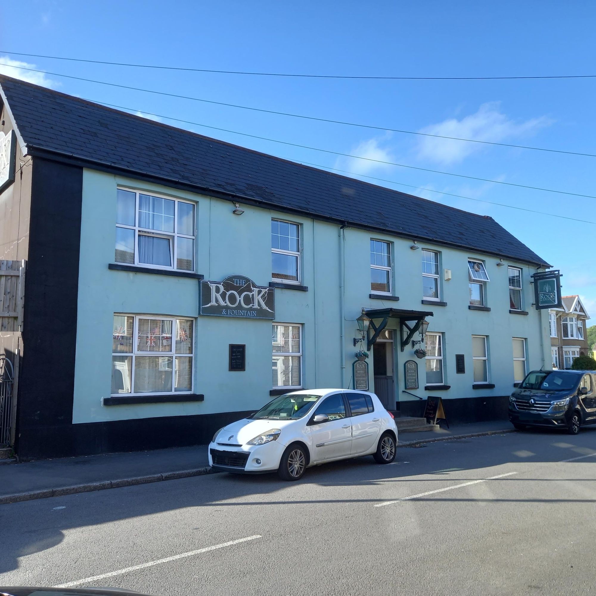 Rock and Fountain Inn, Skewen. (Pub, External, Restaurant, Key). Published on 14-08-2024