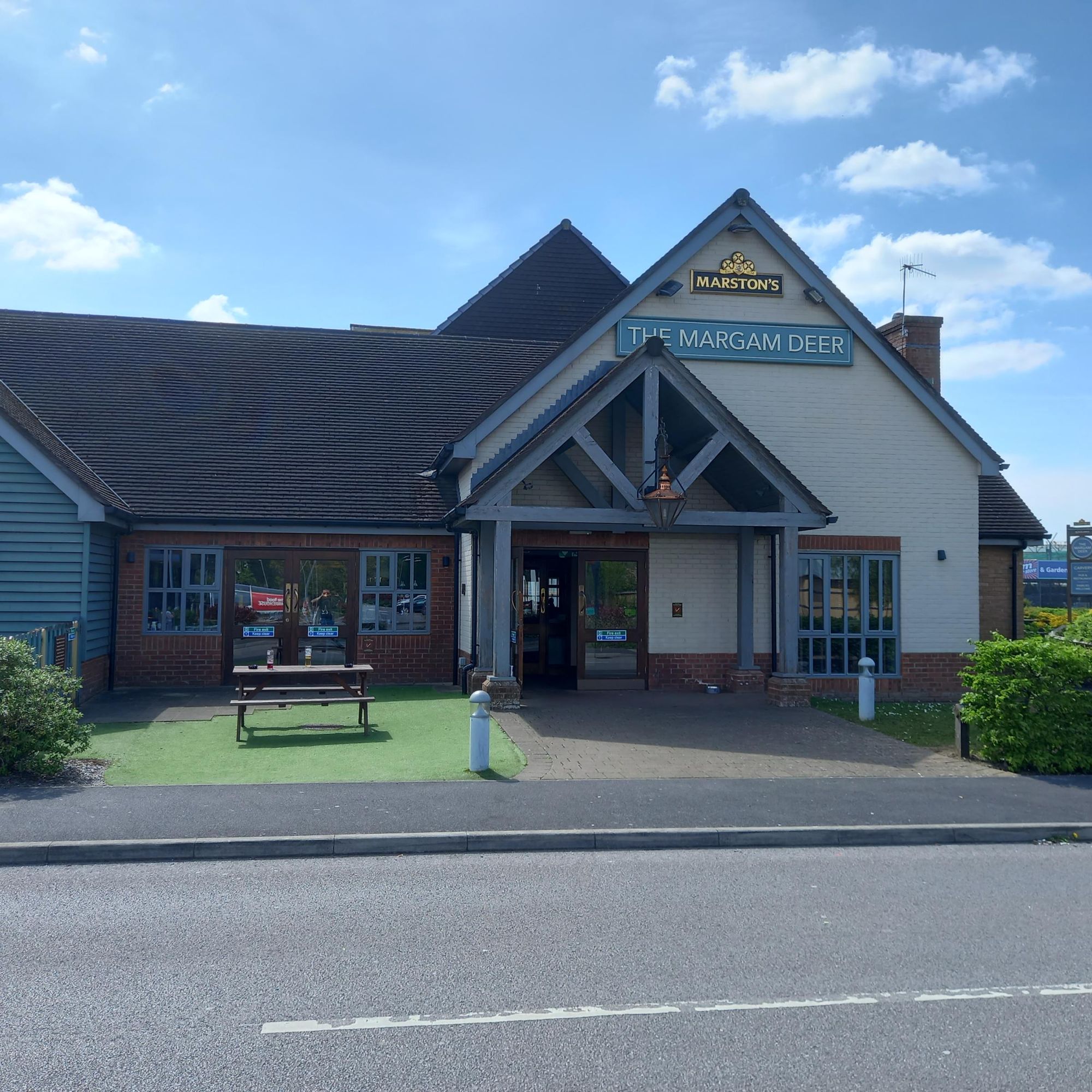 Margam Deer. (Pub, External, Restaurant, Key). Published on 03-05-2023