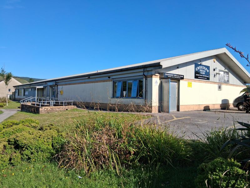 Croeserw Social Club, Croeserw, Cymmer. (External, Bar, Garden, Key). Published on 13-07-2026