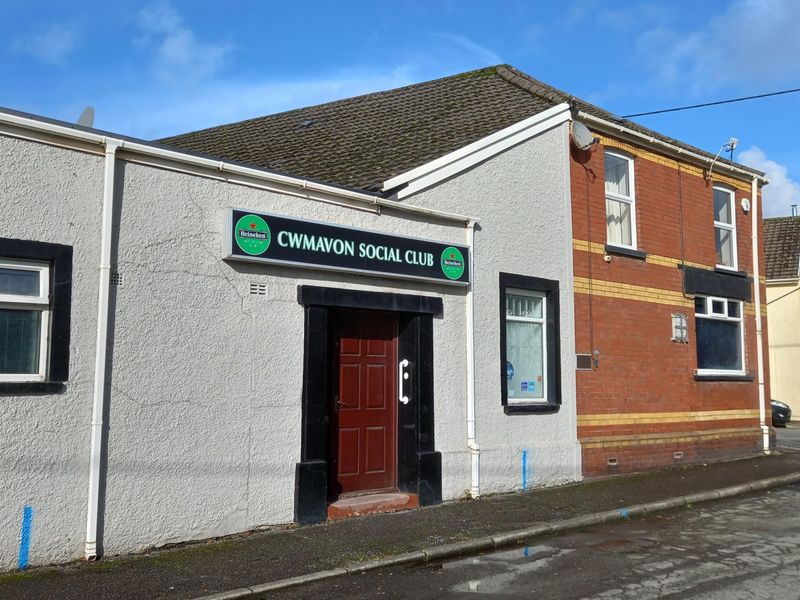 Cwmavon Social Club, Cwmavon. (External, Bar). Published on 23-10-2023 