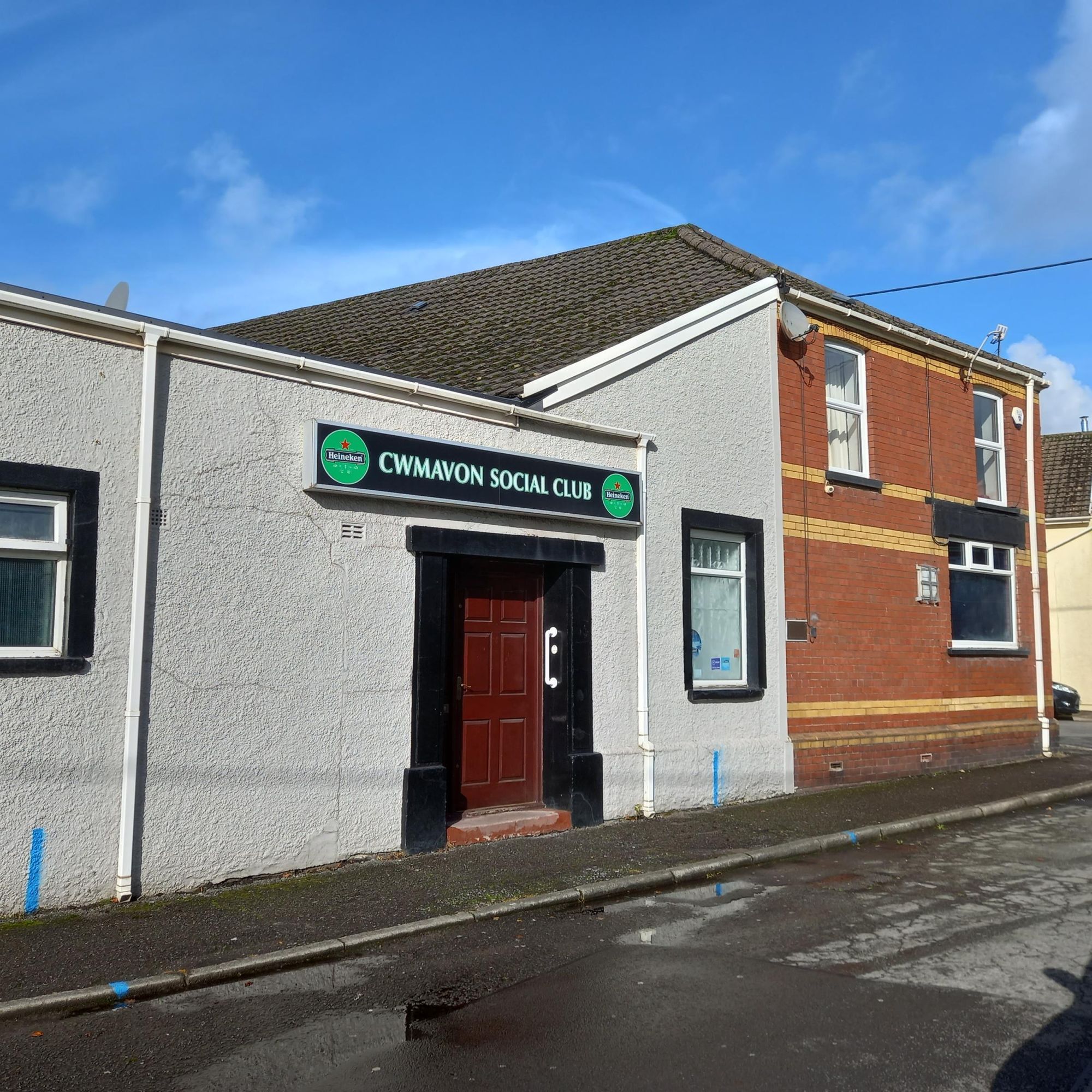 Cwmavon Social Club, Cwmavon. (External, Bar). Published on 23-10-2023