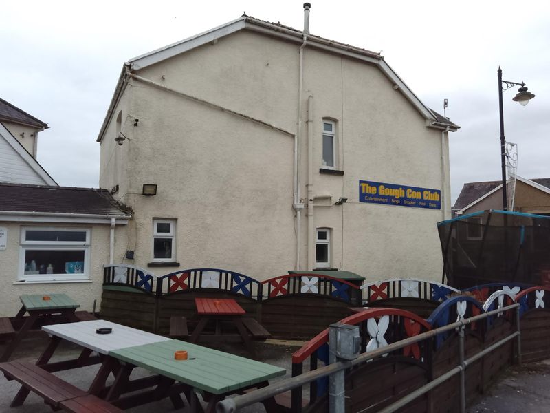 Gough Con Club, Ystradgynlais. (Pub, External, Key). Published on 06-11-2024