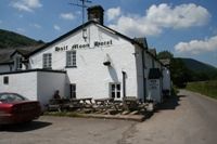 Half Moon, Llanthony. (Pub, External). Published on 12-11-2011