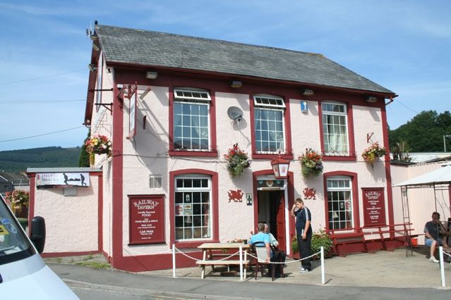 Railway Tavern at Risca. (Pub, External). Published on 28-04-2012