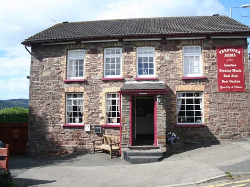 Tredegar Arms at Rogerstone. (Pub, External). Published on 28-04-2012