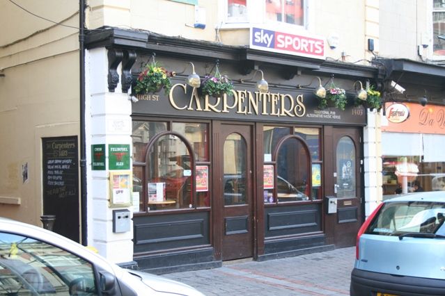 Carpenters  at Newport. (Pub, External). Published on 28-04-2012