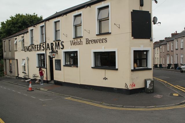 Engineers Arms at Newport. (Pub, External). Published on 28-04-2012