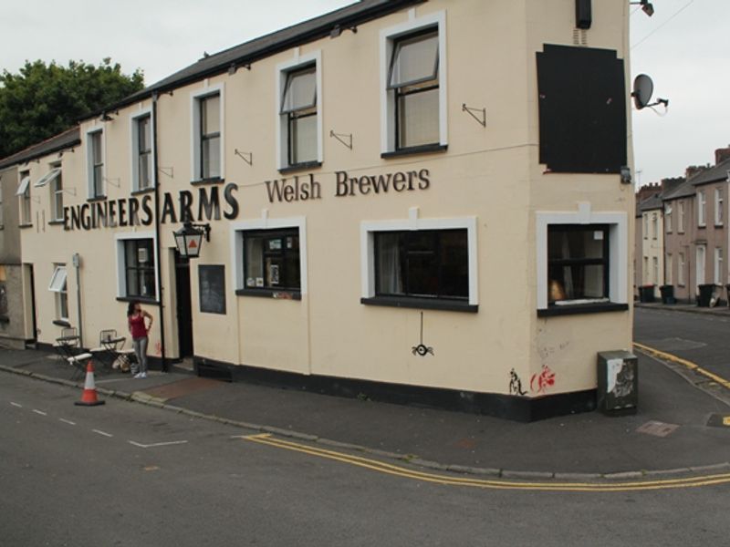 Engineers Arms at Newport. (Pub, External). Published on 28-04-2012 