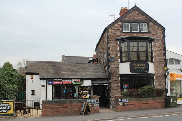 Minstrels Sporting Bar at Caerleon. (Pub, External). Published on 28-04-2012