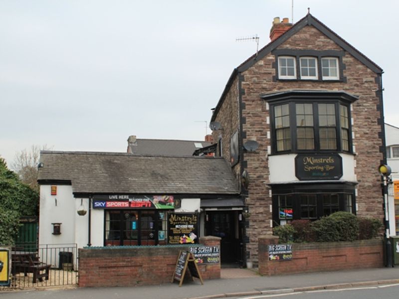 Minstrels Sporting Bar at Caerleon. (Pub, External). Published on 28-04-2012 