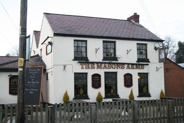 Masons Arms at Marshfield. (Pub, External). Published on 28-04-2012