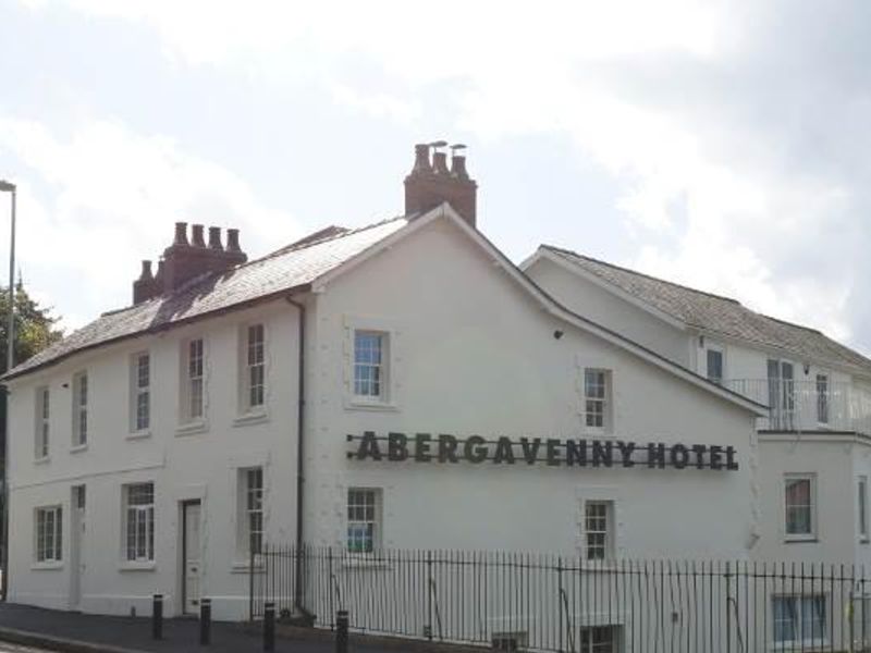 Abergavenny Hotel view of NW side, 2017. (Pub, External). Published on 28-11-2017 
