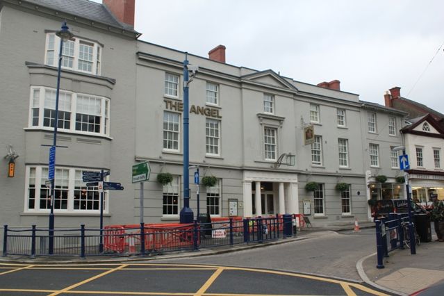 Angel Hotel at Abergavenny. (Pub, External). Published on 28-04-2012