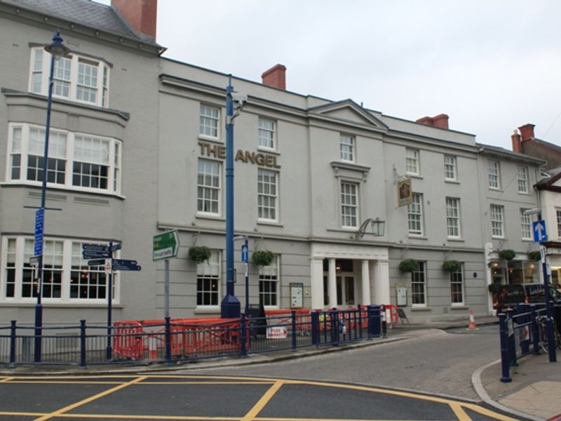 Angel Hotel at Abergavenny. (Pub, External). Published on 28-04-2012